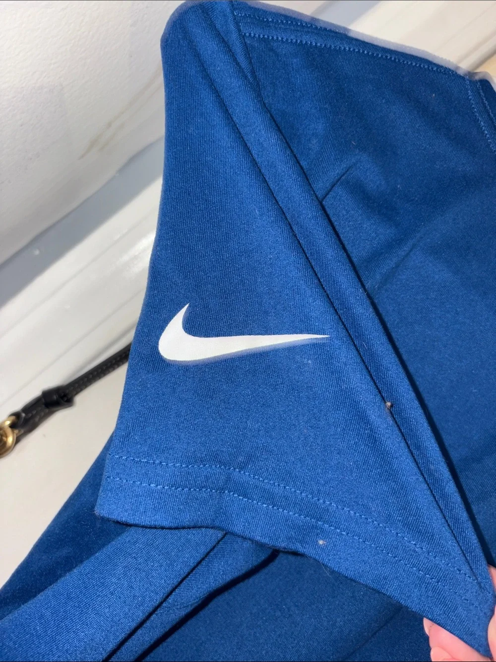 Nike Colts Royal Blue Short Sleeve Tee with White Horseshoe Graphic